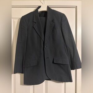 Agnes B. Homme Charcoal Gray Men's 2 Piece Suit